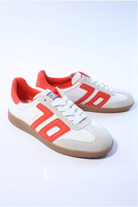 Back 70 Dames sneakers rood