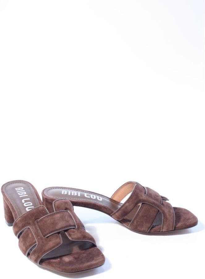 Bibi Lou Dames slippers bruin