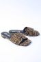 BIBI LOU Slippers Dames 760z35vk Maat: 38 Materiaal: Suède Kleur: Bruin - Thumbnail 3
