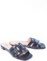 BIBI LOU Slippers Dames 760z10vk Maat: 42 Materiaal: Leer Kleur: Zwart - Thumbnail 4