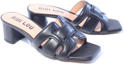 Bibi Lou Dames slippers zwart