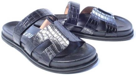 Bibi Lou Dames slippers zwart