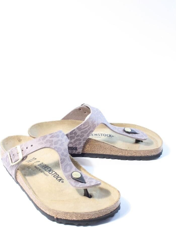 Birkenstock Teenslippers 1032026 Gizeh BS Leo Gray - Foto 13