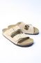 BIRKENSTOCK Slippers Dames Arizona Dames Maat: 42 Materiaal: Suède Kleur: Beige - Thumbnail 4