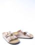 Birkenstock Arizona Metallic Women Copper Birko-Flor Narrow Slippers - Thumbnail 6