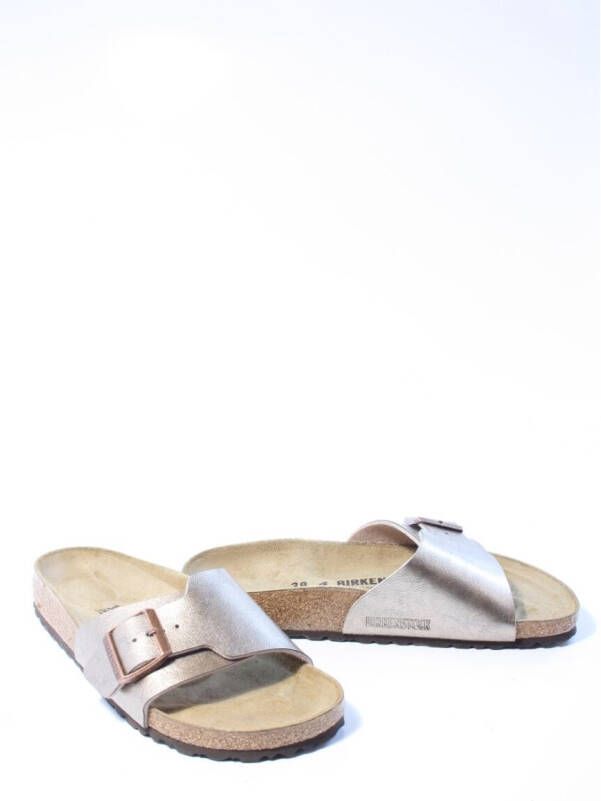 Birkenstock Dames slippers brons