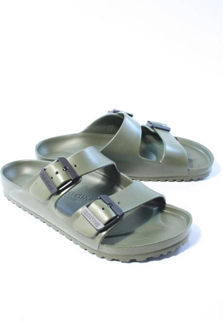 Birkenstock Heren slippers groen