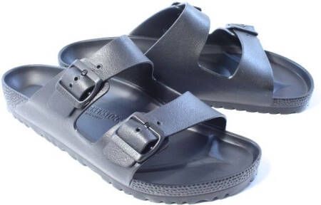 Birkenstock Heren slippers zwart