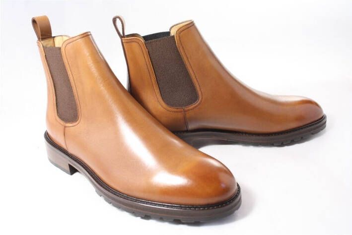 Camplin Heren boots gekleed cognac