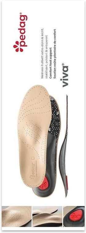 Collonil leren Viva zooltjes met verstevigende boog - Foto 3