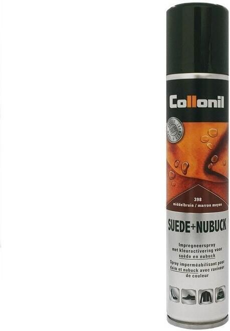 Collonil Suede Nubuck Spray kleurhersteller midden bruin - Foto 2