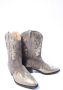 DWRS LABEL DWRS Bella Elefante Smoke Grijs Suede Cowboy laarzen Dames - Thumbnail 2