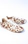 DWRS LABEL DWRS SAVA cow hair on sneakers beige Leer Dames - Thumbnail 5