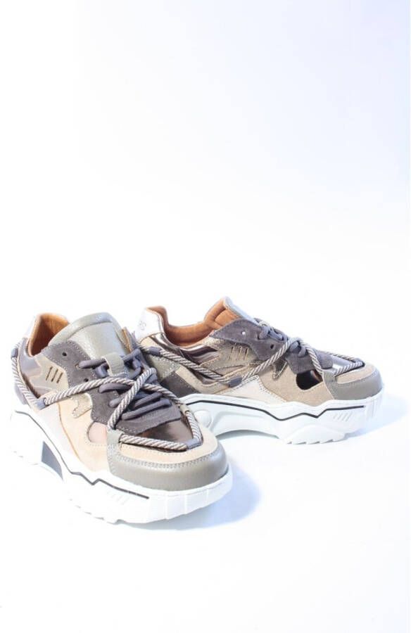 Dwrs label Dames sneakers grijs