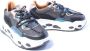 DWRS LABEL DWRS Neptunus denim sneakers Zwart Leer Lage sneakers Dames - Thumbnail 3