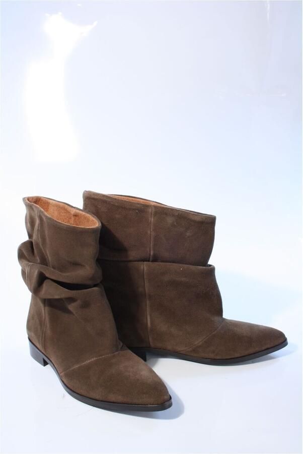 Dwrs label Dames enkellaars bruin