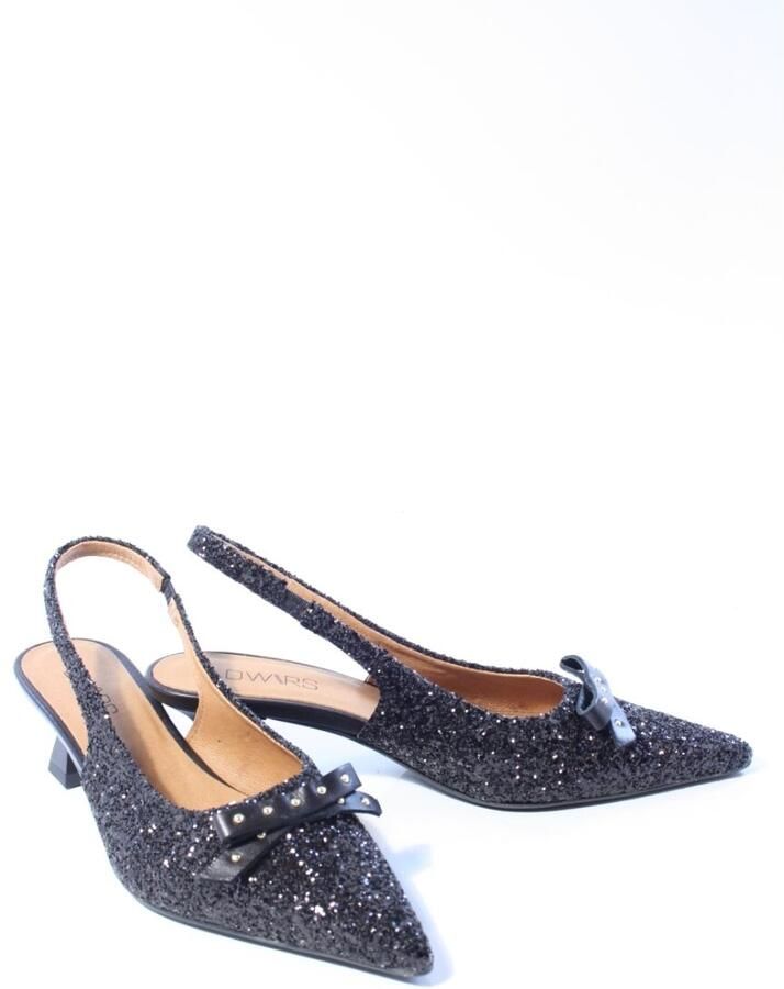 Dwrs label Dames slingback zwart