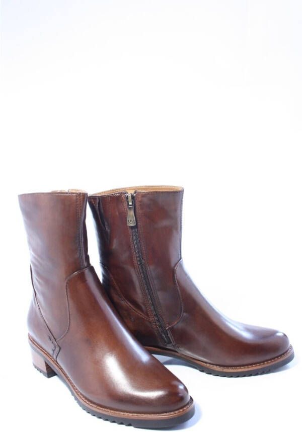 EVERYBODY Enkellaarsjes Dames Bee Maat: 42 Materiaal: Leer Kleur: Bruin - Foto 4