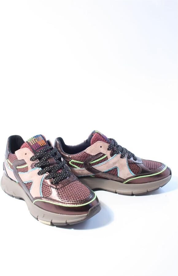 Floris van Bommel Dames Sneakers Daysi 09.02 Bordeaux - Foto 6