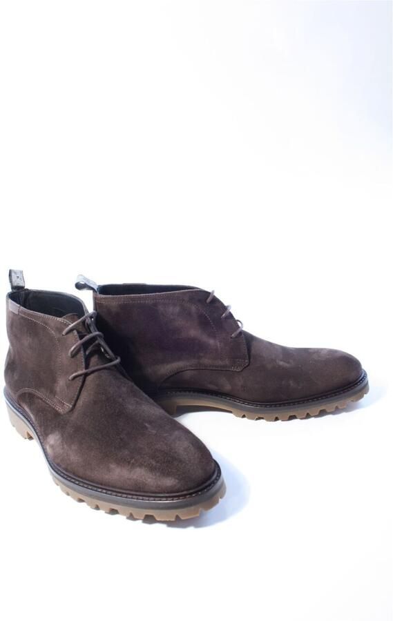 Floris van bommel Heren boots sportief bruin