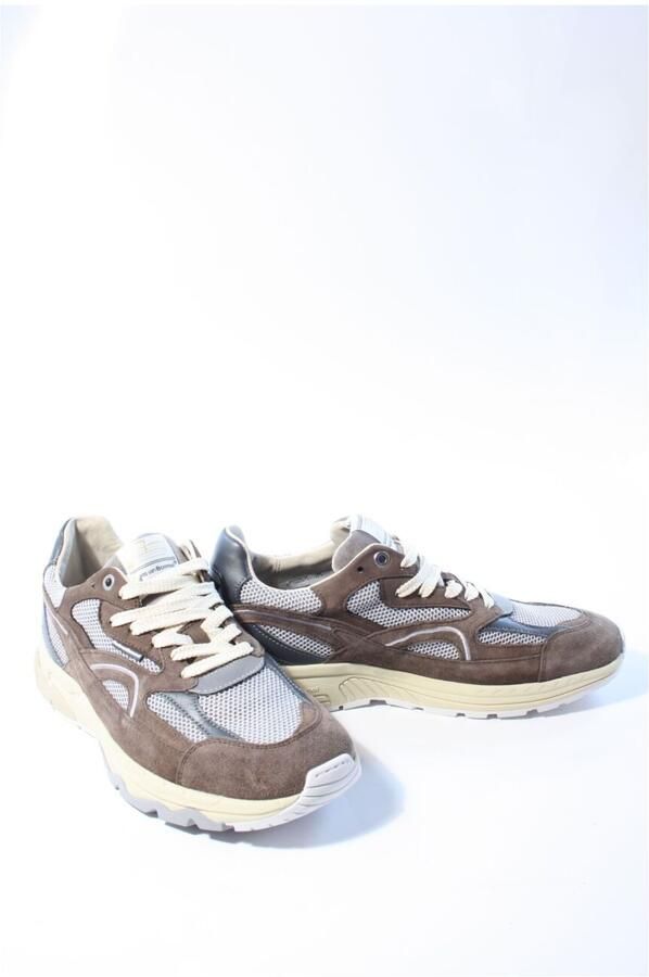 Floris van Bommel Sfm-10258 De Rezer Sneakers Heren Bruin - Foto 4