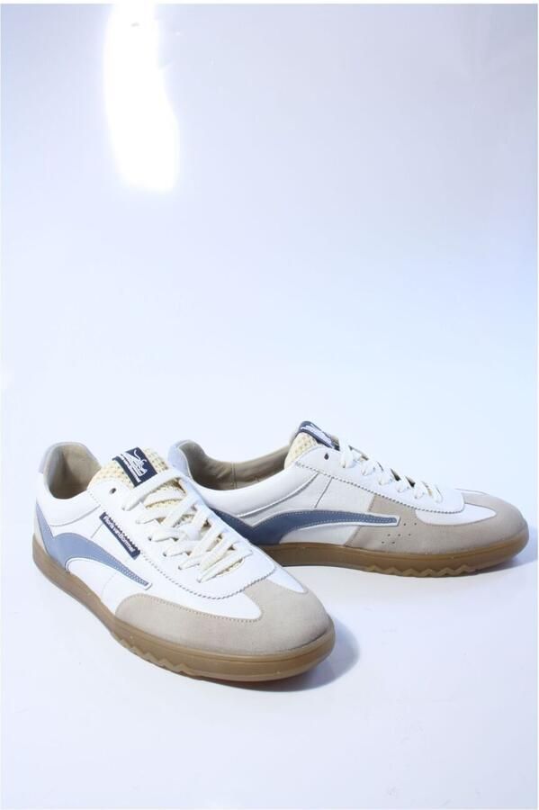 Floris van Bommel Sfm-10224 De Zaler Sneakers Leer Heren Wit - Foto 11