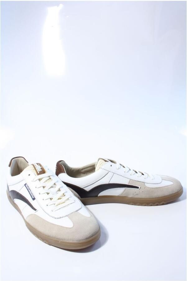 FLORIS VAN BOMMEL Lage Sneakers Heren Sfm-10224 De Zaler Maat: 47 Materiaal: Leer Kleur: Wit - Foto 3