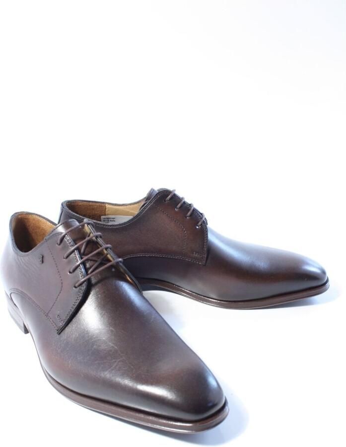 VAN BOMMEL Nette Schoenen Heren Sbm-30118 Raffa Maat: 42 Materiaal: Leer Kleur: Bruin - Foto 5