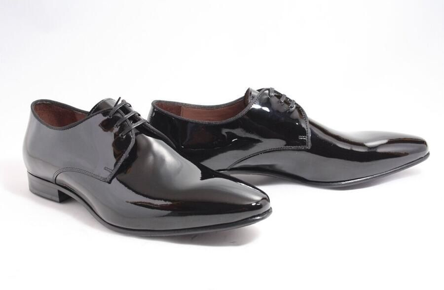 Floris van Bommel Mannen Leren Veterschoenen Herenschoenen 14338 Zwart - Foto 8