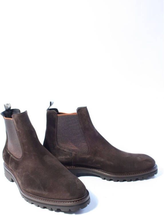 Floris van bommel Heren boots sportief bruin