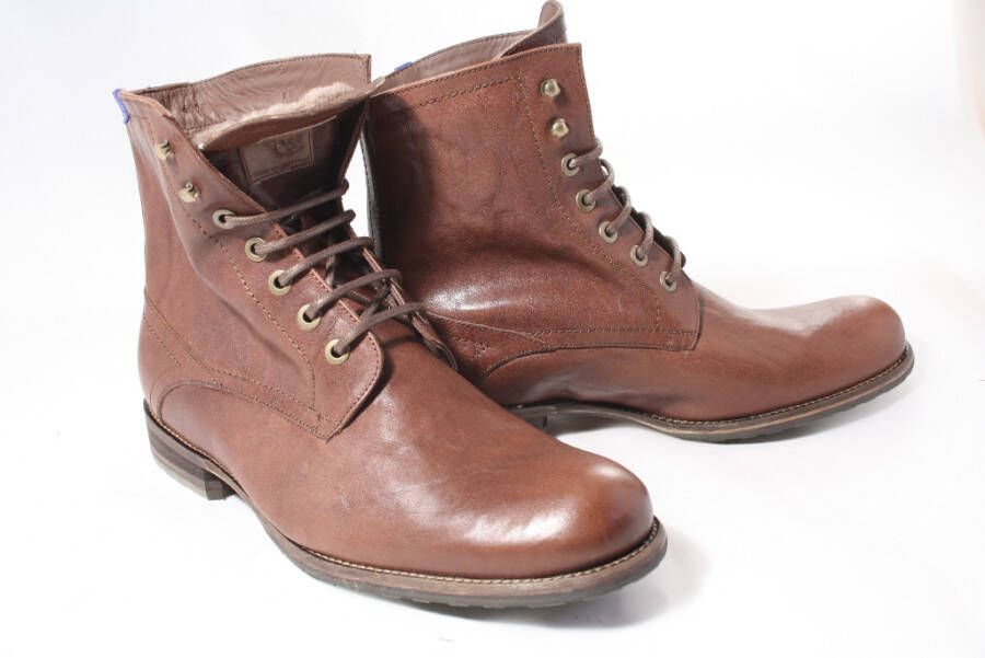 Floris van Bommel Floris Casual DarkCognac Leather