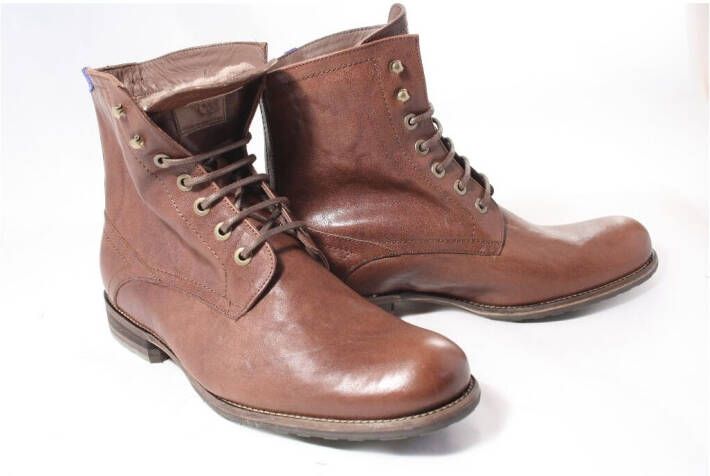 Floris van Bommel Floris Casual DarkCognac Leather
