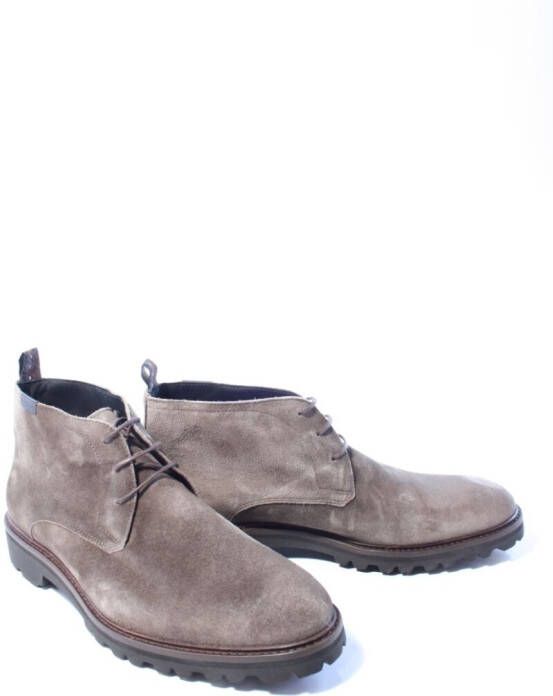 Floris van bommel Heren boots sportief taupe