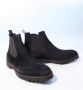 Floris van Floris van Bommel van Floris van Bommel Chelsea boots Heren Boots Laarzen Herenschoenen Suède SFM-60018 Zwart - Thumbnail 4