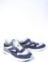Floris van Floris van Bommel van Floris van Bommel Sneakers Heren Lage sneakers Herenschoenen Suède SFM-10170 Blauw - Thumbnail 5