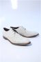 FLORIS VAN BOMMEL Nette Schoenen Heren Sfm-30336 De Stapper Maat: 42 Materiaal: Leer Kleur: Wit - Thumbnail 4