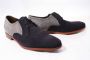 FLORIS VAN BOMMEL Nette Schoenen Heren Sfm-30336 De Stapper Maat: 46 Materiaal: Leer Kleur: Blauw - Thumbnail 3