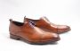 Floris van bommel 30118 De Stapper 02.00 Dark Cognac G+Wijdte Veterschoenen - Thumbnail 5