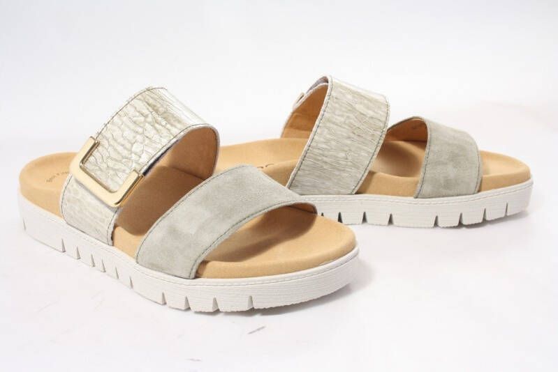 Gabor Dames Slippers 83.740.92 Taupe - Foto 2