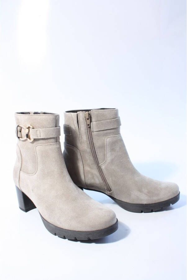 Gabor Dames enkellaars taupe