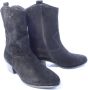 Gabor 681.2 Enkellaarsjes Enkelboots met rits Dames Zwart - Thumbnail 3