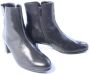 Gabor Elegante Leren Enkellaars Zwart Black Dames - Thumbnail 3
