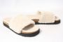 Gabor Gezellige Beige Textiel Pantoffels Beige Dames - Thumbnail 2