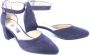 GABOR Dames 340 Maat: 35 Materiaal: Suède Kleur: Blauw - Thumbnail 4