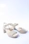 Gabor Sandalen met hak beige Suede Dames - Thumbnail 2