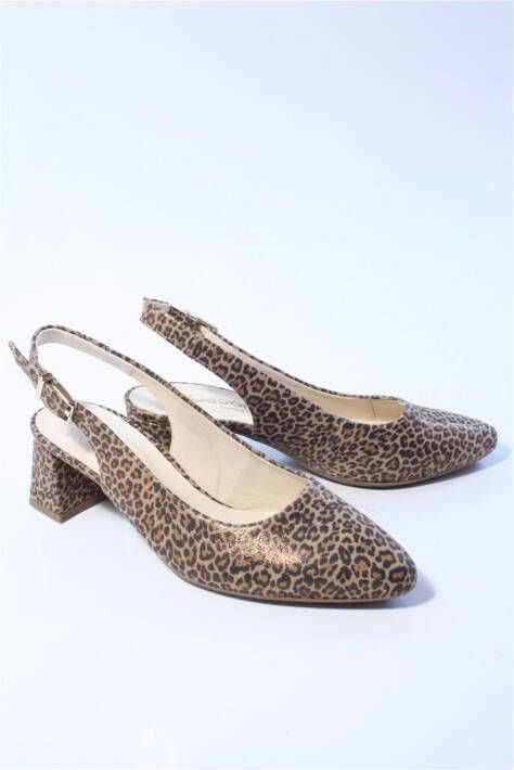 Gabor Dames slingback bruin