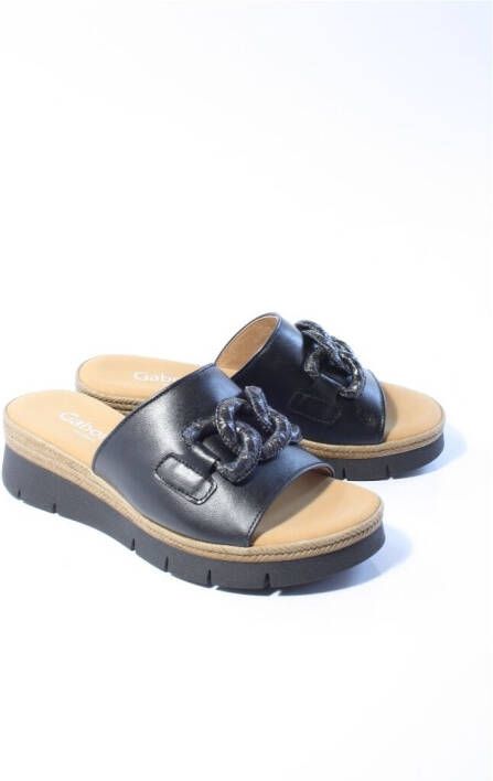Gabor Dames slippers zwart