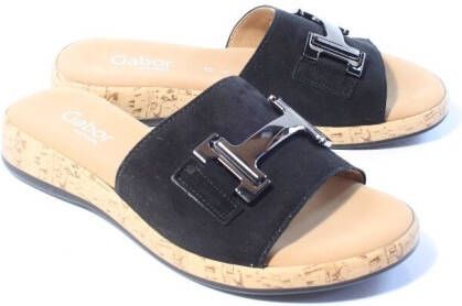 Gabor Dames slippers zwart