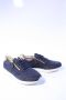 Gabor Blauwe Leren Sneaker met Uitneembaar Voetbed en Ritssluiting Blue Dames - Thumbnail 4