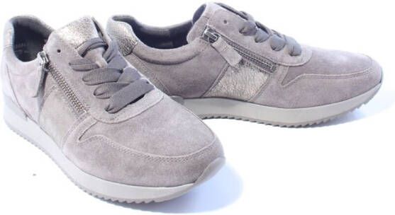 Gabor Dames sneakers taupe